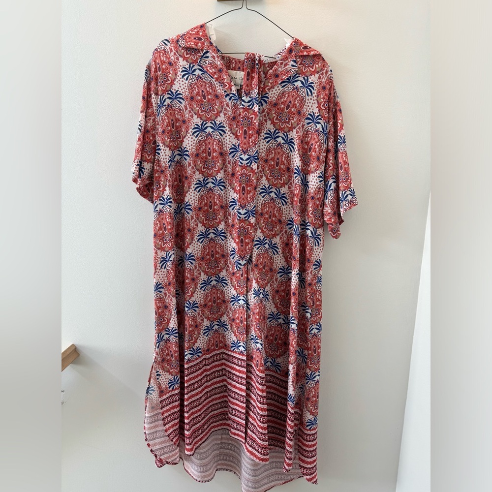 Cara Cara belted red dress